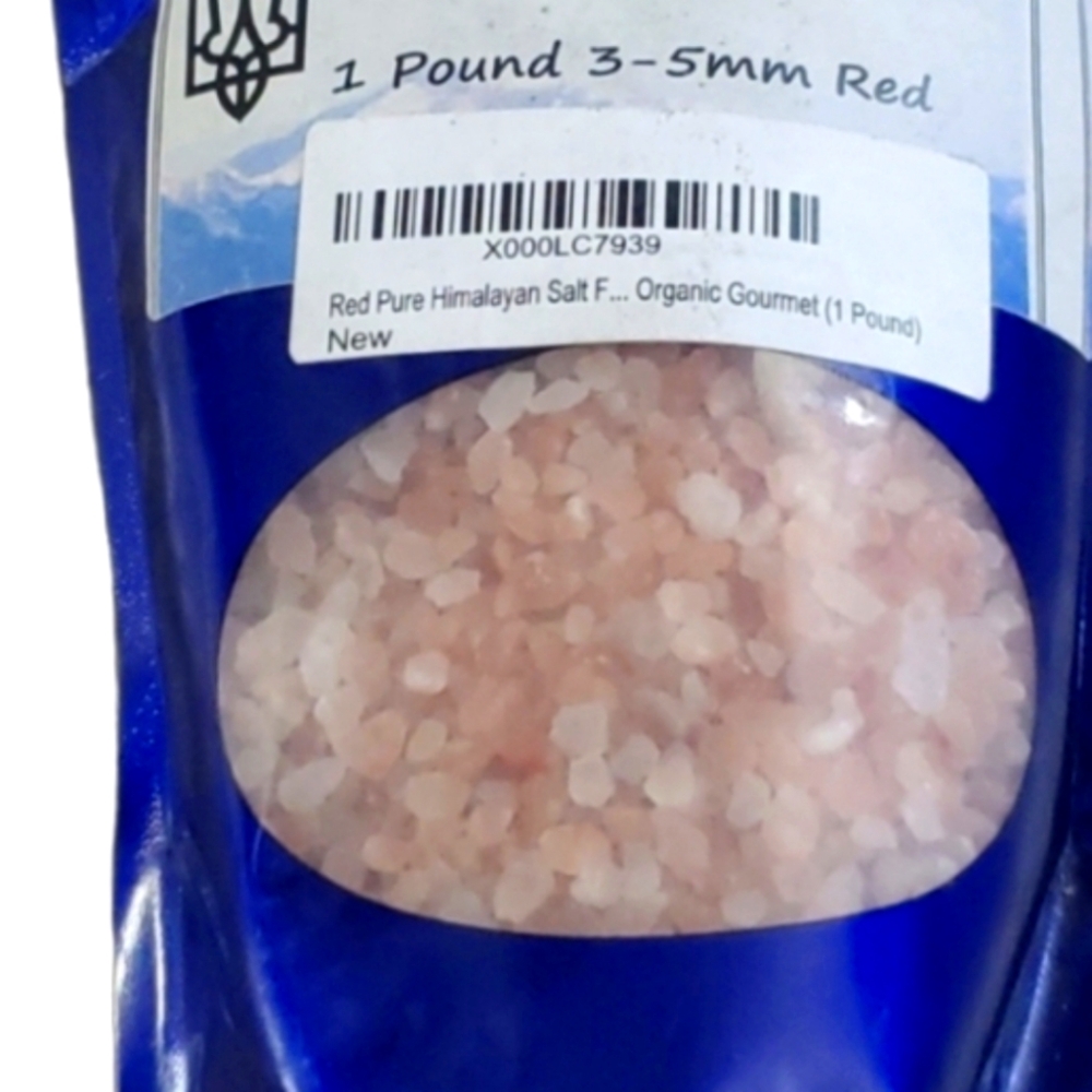 100% Natural PURE Red Himalayan Salt